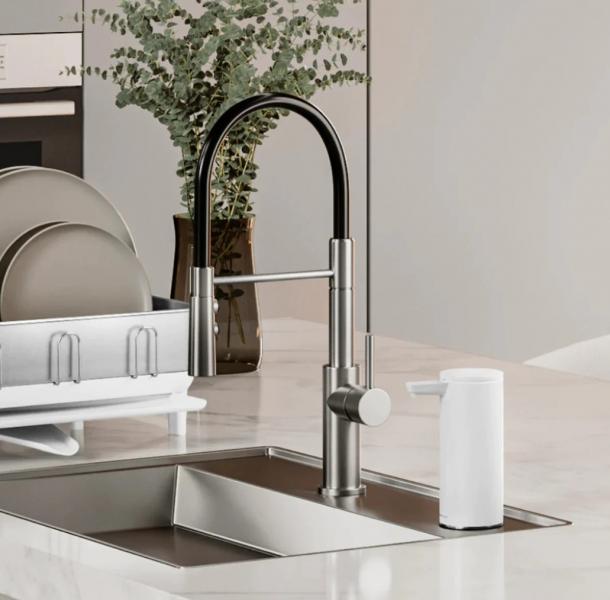 Simplehuman sæbedispenser m/sensor - Hvid Simplehuman sæbedispenser m/sensor - Hvid