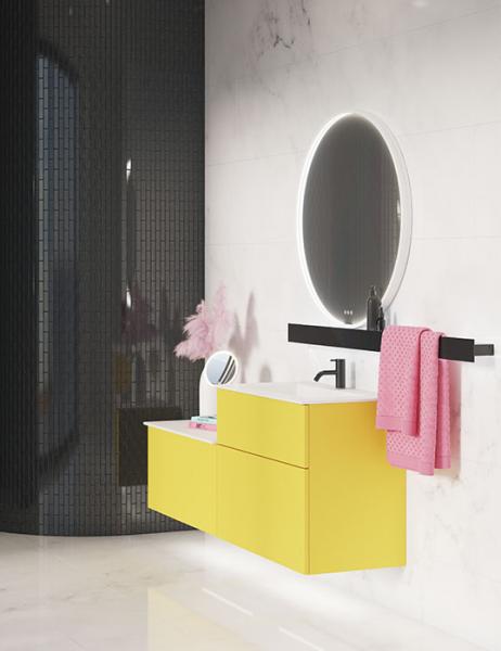 Dansani Luna Urban 160 møbelsæt m/Angular vask og skuffer - Valgfri farve Dansani Luna Urban 160 møbelsæt m/Angular vask og skuffer - Valgfri farve