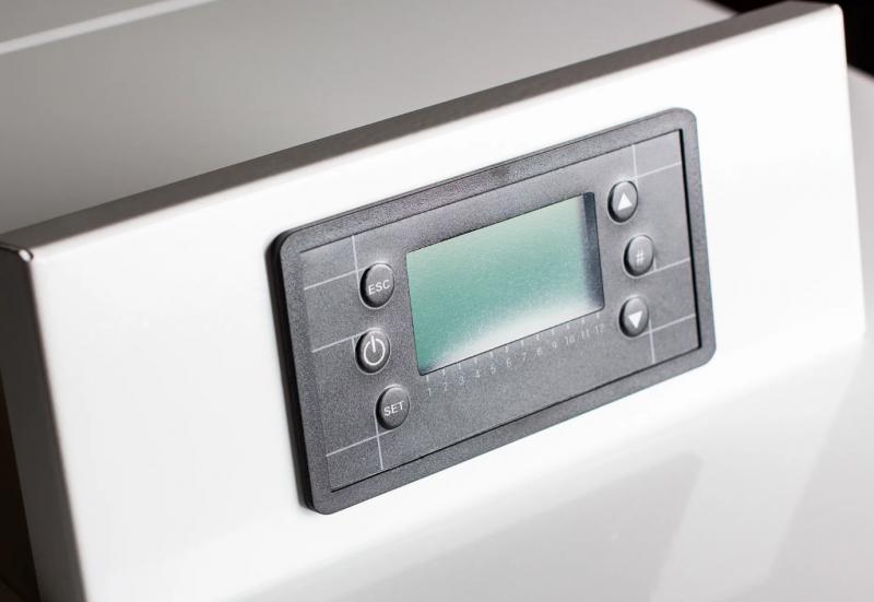 Mareli Systems Compact pilleovn Hvid - 12 kW - Centralvarme Mareli Systems Compact pilleovn Hvid - 12 kW - Centralvarme