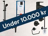 Grohe badevrelsesrenovering under 10.000kr